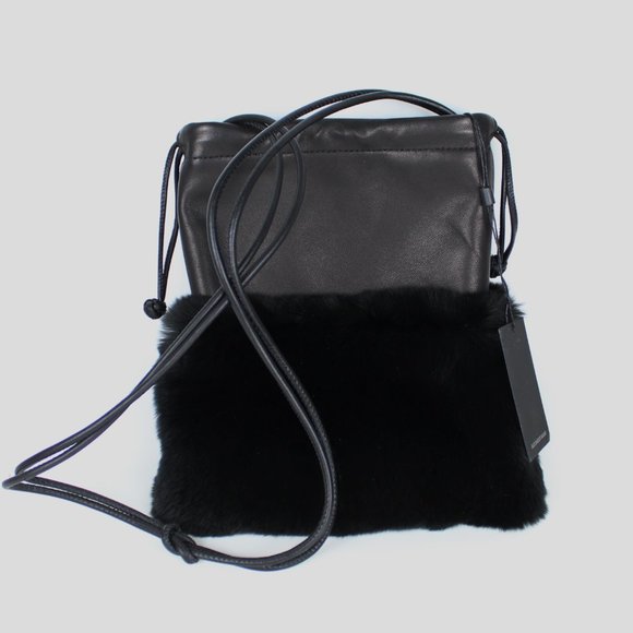 NEW Alexander Wang Ryan Rabbit Fur Bag - Picture 5 of 14